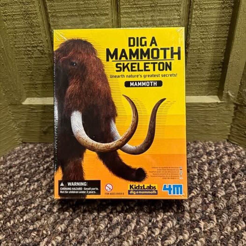 4M KidzLabs Dig a Mammoth Skeleton Kit